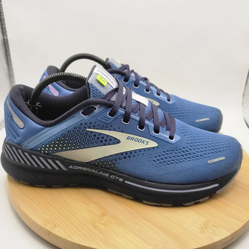 Brooks Adrenaline GTS 22 Womens Running Shoes Blue Stability 1203531B467 Size 11